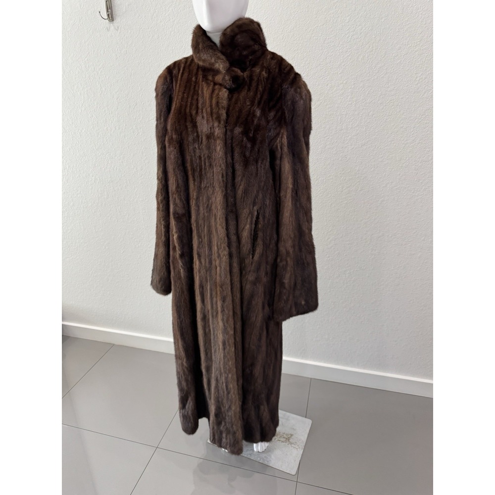 Rhomberg's Full Length Mink Coat- Size L